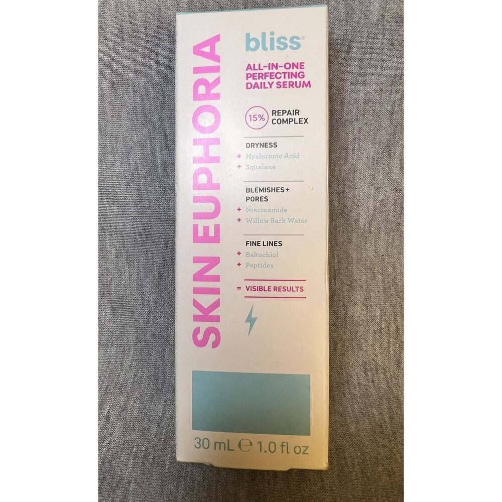 Bliss Skin Euphoria Glowy All-in-One Perfecting Daily Serum‎ 1 fl oz / 30ml